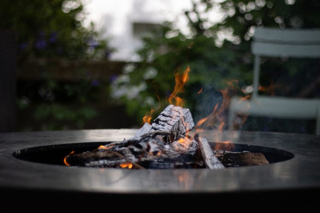 mag je vuur maken in je tuin